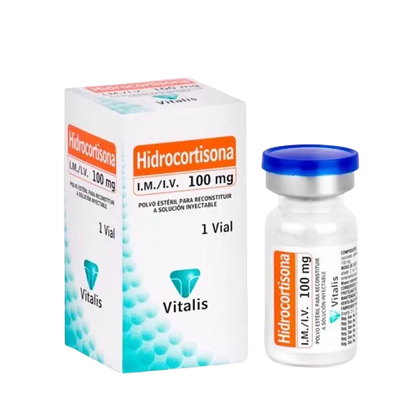 Hidrocortisona 100mg/2ml Amp * 1 Vitalis