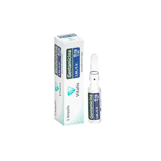 Gentamicina 40 Mg/Ml Amp * 1 Vitalis