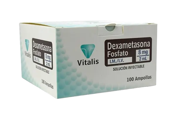 Dexametasona 8 Mg/2ml Amp * 100 Vitalis