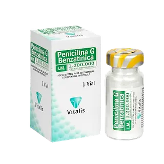 Penicilina G Benzatinica 1200 Amp * 1 Vitalis