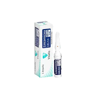 Lincomicina 600mg/2ml Caja X 1 Amp Vitalis