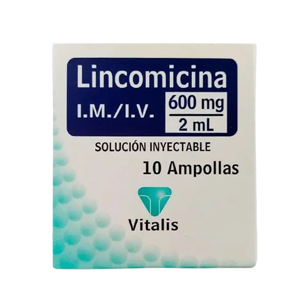 Lincomicina 600 Mg/2ml Amp * 10 Vitalis