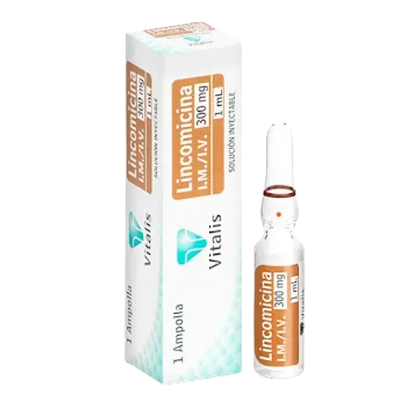 Lincomicina 300 Mg/1ml Amp * 1 Vitalis