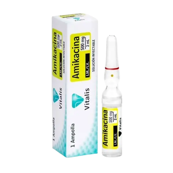 Amikacina 500mg/2ml Amp * 1 Vitalis