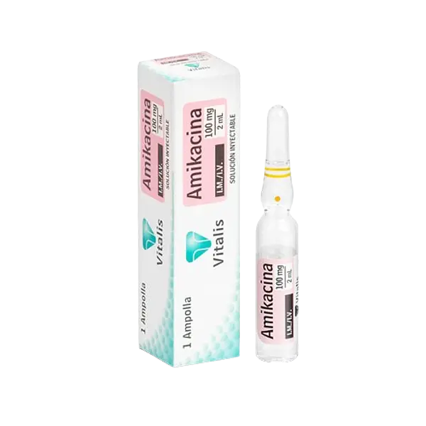 Amikacina 100 Mg/Ml Amp * 1 Vitalis