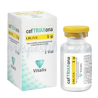 Ceftriaxona 1 G Amp * 1 Vitalis