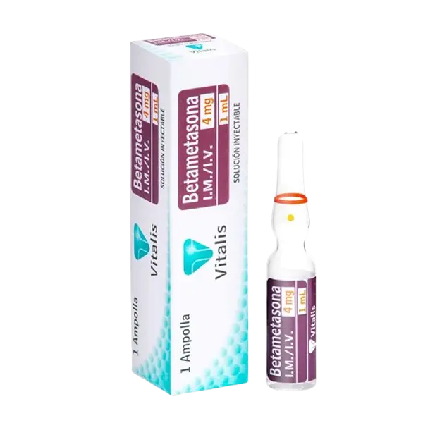 Betametasona 4mg/Ml Amp * 1 Vitalis