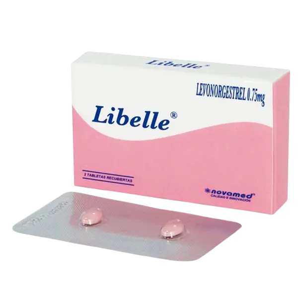 Levonorgestrel 0.75 Mg Tab*2 (Libelle) Novamed
