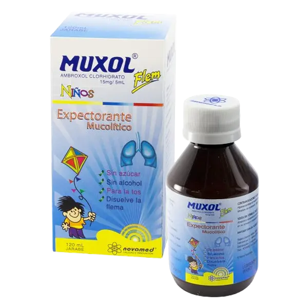 Ambroxol Niños Fco*120ml (Muxol Flem) Novamed