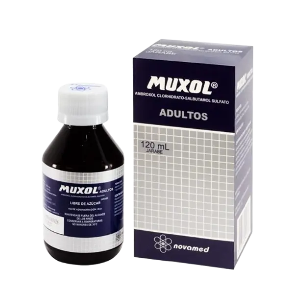 Ambroxol Adulto Fco*120ml (Muxol) Novamed