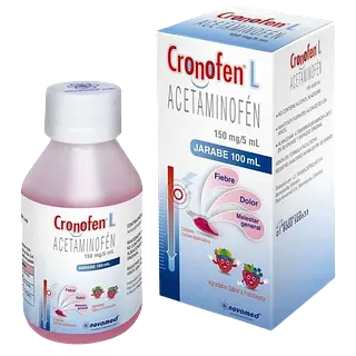 Acetaminofen Jbe Fco*100 Ml (Cronofen) Novamed