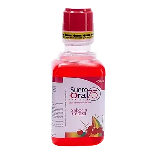 Suero Oral 75 Sabor Cereza Fco * 400 Ml Corpaul