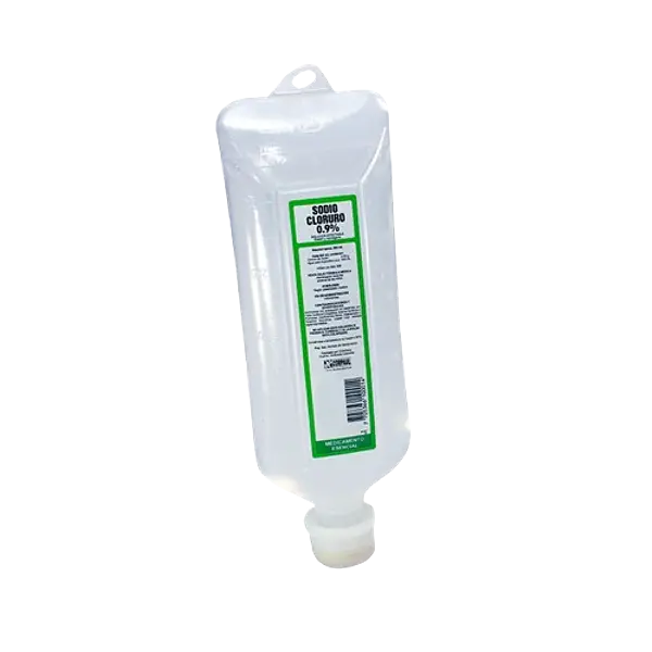 Sodio Cloruro Al 0.9% Fco Pvc *500ml Unidad Corpaul