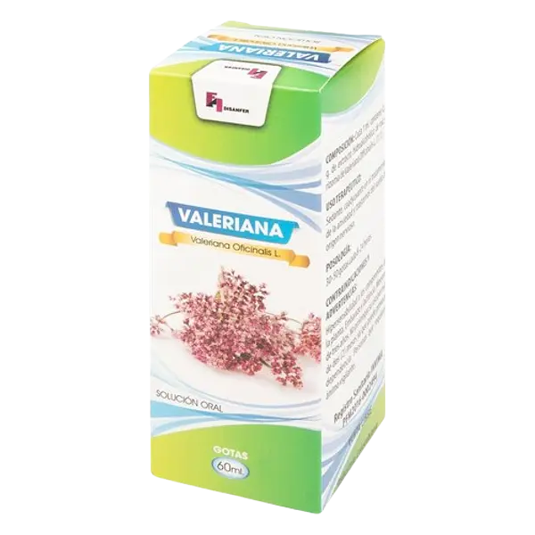 Tintura De Valeriana Fco * 60 Ml Disanfer
