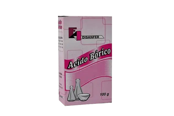 Acido Borico Caja * 100 Gr Disanfer