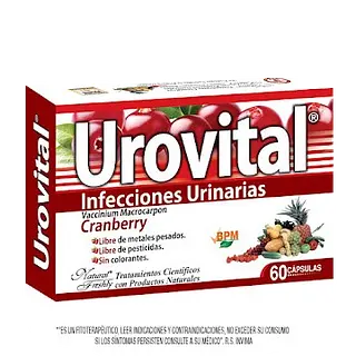 Urovital Cja * 60 Capsulas Natural Freshly