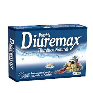 Diuremax Diuretico Natural Cja * 30 Capsulas Natural Freshly
