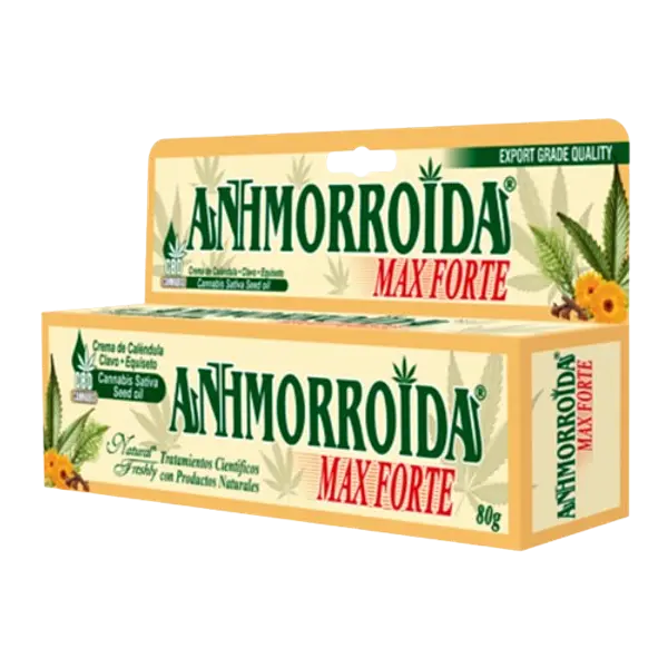 Crema Anhmorroidal Max Forte Cbd Tubo*80 Gr Natural Freshly