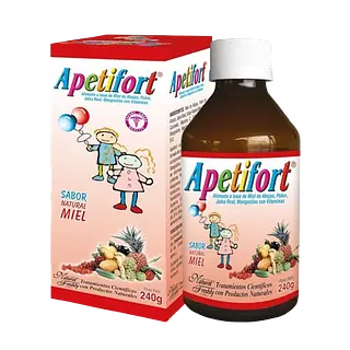 Apetifort Sabor Natural Miel Fco * 240 Gr Natural Freshly