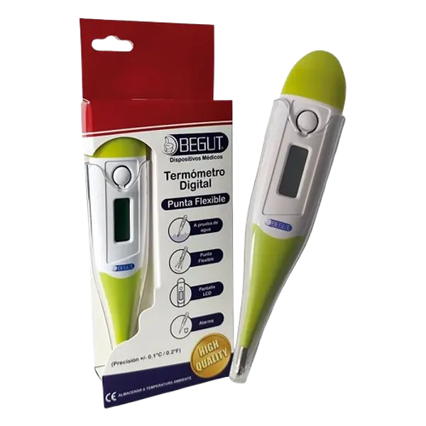 Termometro Digital Punta Flexible Begut