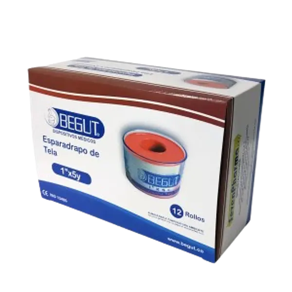 Esparadrapo Tela 1 X 5 Caja * 12 Begut