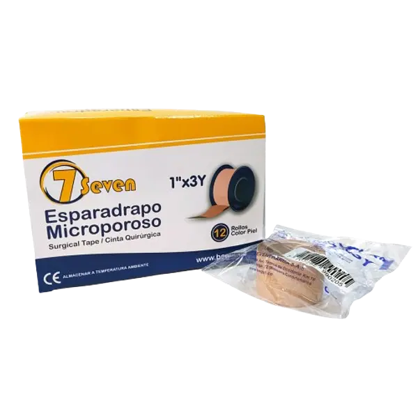 Esparadrapo Microporoso 1"X 3 Bolsa X 12 Und Begut