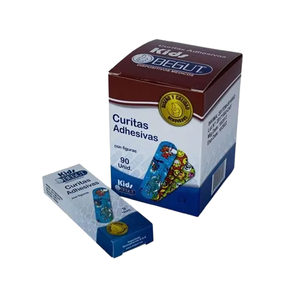 Curitas Adhesivas Figuras - Caja X 90 Begut