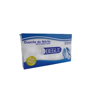 Guante Nitrilo Azul Talla L *100 Begut
