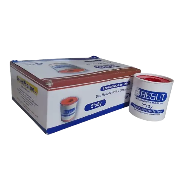 Esparadrapo Tela 2 X 5 Caja * 6 Begut