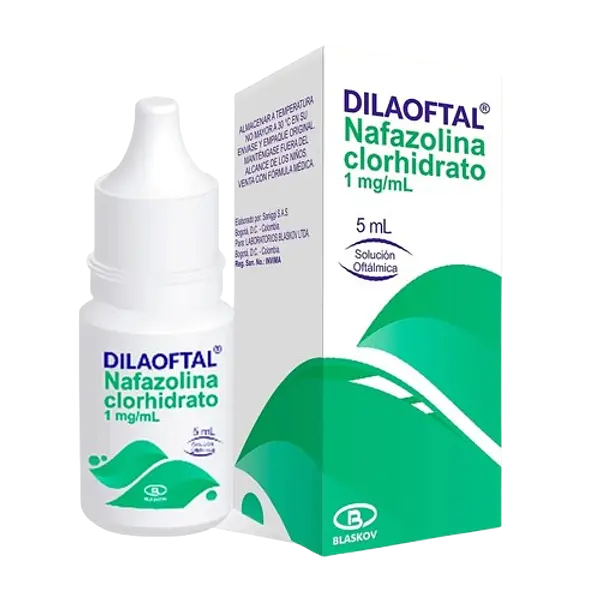 Nafazolina Clorhidrato 1mg/Ml(Dilaoftal) Fco X 5ml Blaskov