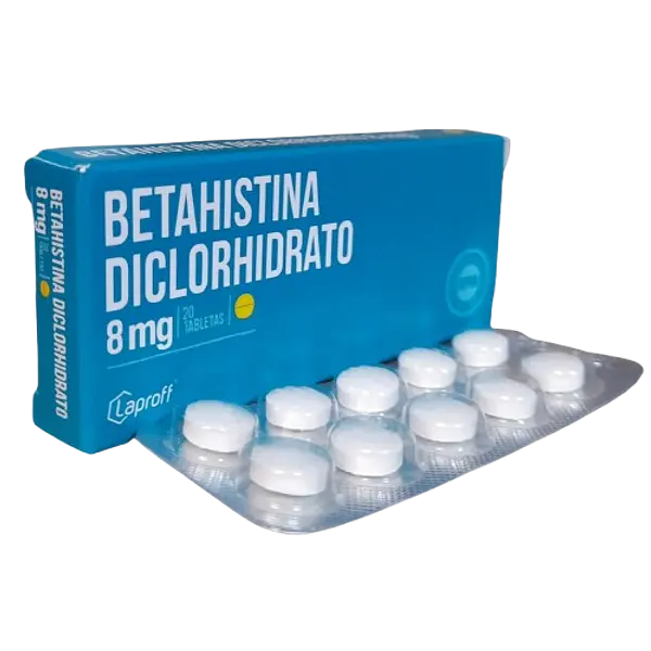 Betahistina Diclorhidrato 8mgx20 Tab Laproff