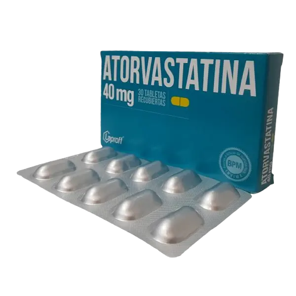 Atorvastatina 40mg X30 Tabs Laproff