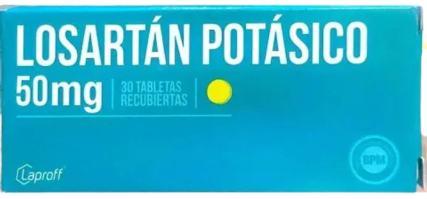 Losartan 50 Mg X 30 Tabs Laproff