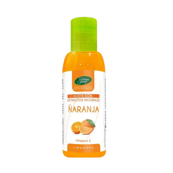 Aceite Con Extractos Naturales (Naranja)140 Ml Botanica Face