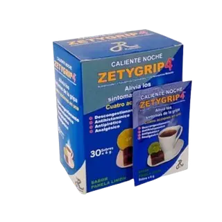 Zetygrip-4 Noche * 30 Sobres Ruecam