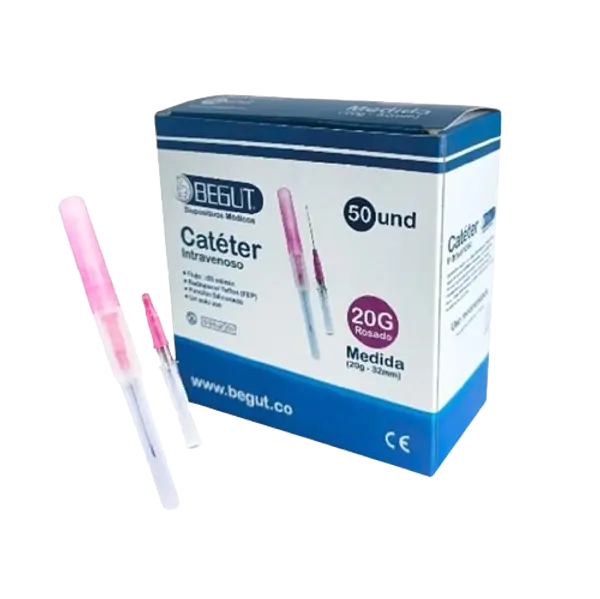 Cateter 20g (32mm)Rosado Begut