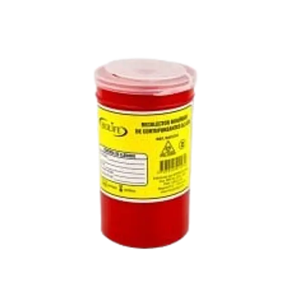 Recolector Cortopunzantes 0.3 Lts Bioplast