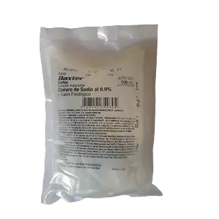 Cloruro De Sodio 0.9% Bolsa X 500 Ml Baxter