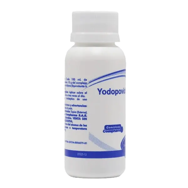Yodopovidona 11% Sol Topica Fco * 60 Ml Coaspharma