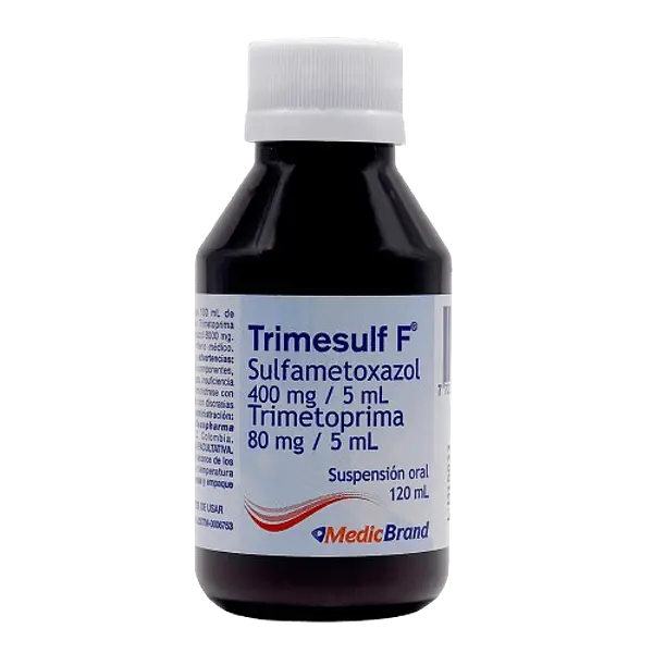 Trimetoprim/Sulfa 80+400 Mg Susp Fco * 120 Ml Coaspharma