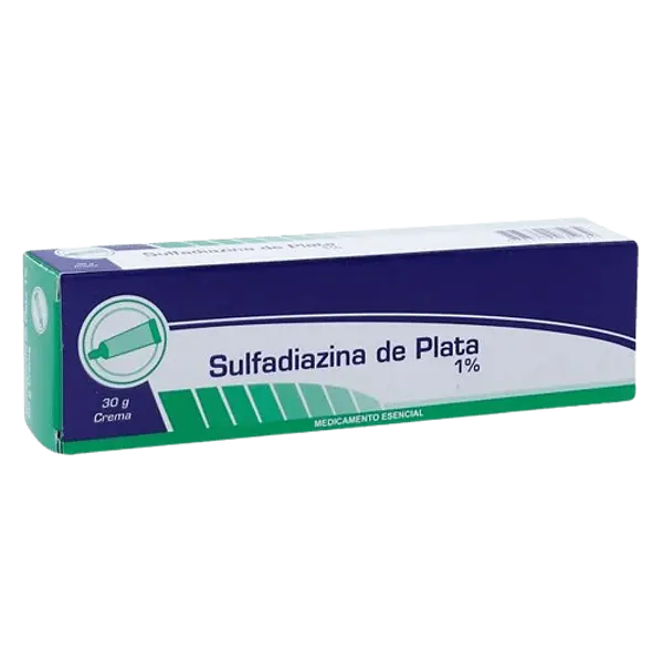 Sulfadiazina De Plata 1% Tubo * 30 Gr Coaspharma