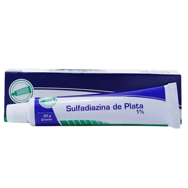 Sulfadiazina De Plata 1% Tubo * 30 Gr Coaspharma