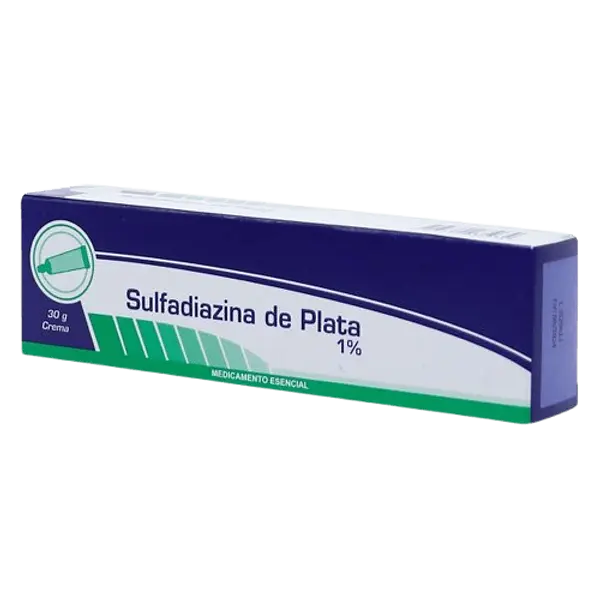 Sulfadiazina De Plata 1% Tubo * 30 Gr Coaspharma