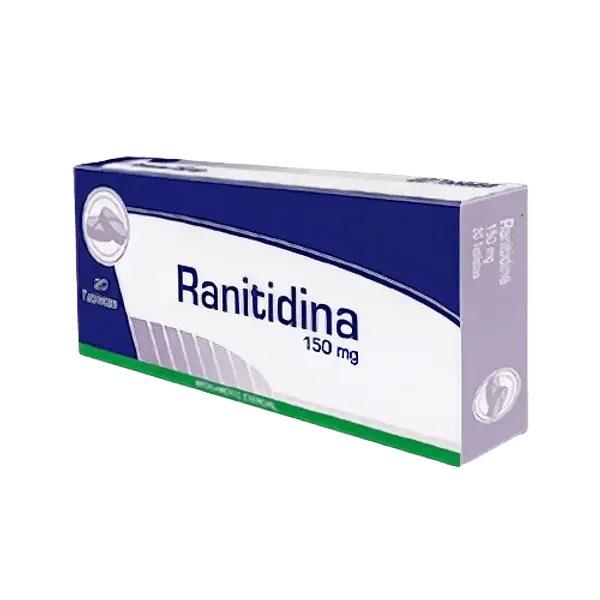 Ranitidina 150 Mg Tabletas * 20 Coaspharma