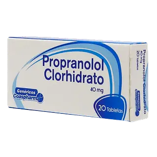 Propanolol 40 Mg Tab * 20 Coaspharma