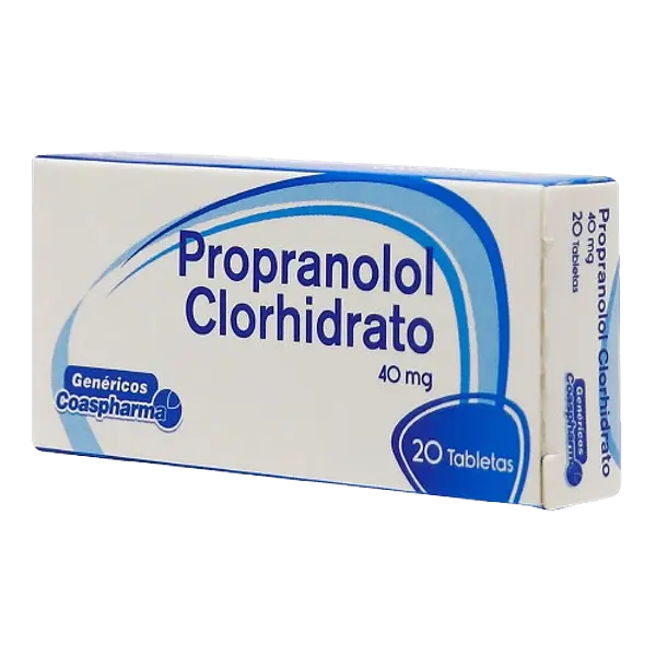 Propanolol 40 Mg Tab * 20 Coaspharma