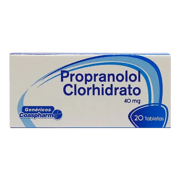 Propanolol 40 Mg Tab * 20 Coaspharma