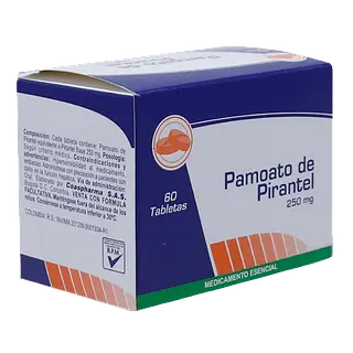 Pamoato De Pirantel 250 Mg Tab * 60 Coaspharma