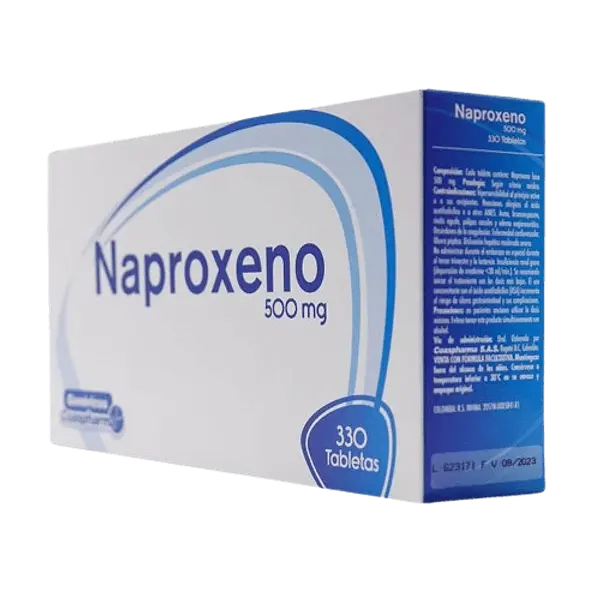 Naproxeno 500mg Caja *330 Tb Coaspharma