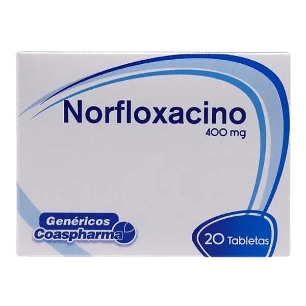 Norfloxacino 400 Mg Tab * 20 Coaspharma